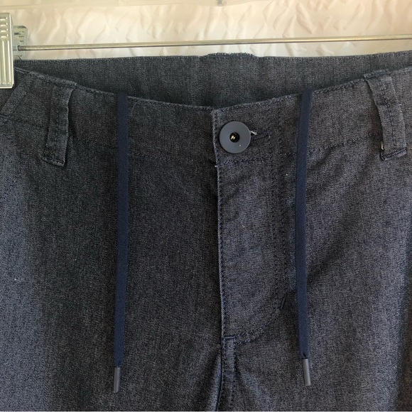 Women's MEC Rock Climbing Denim Blue Relaxed Fit Joggers Organic Cotton Blend - Picture 5 of 15